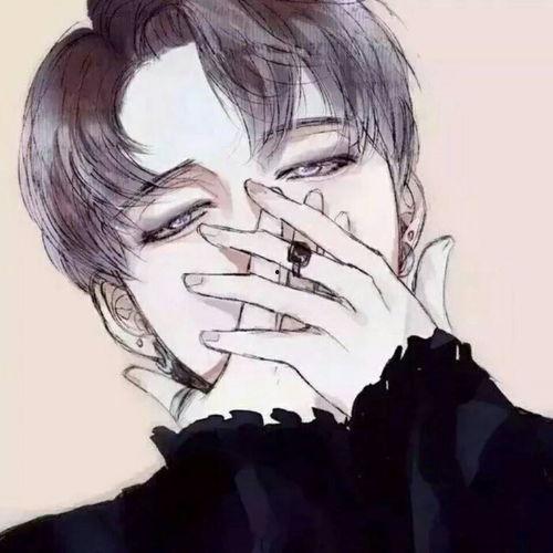 吃瓜动漫可爱头像男生,动漫萌男头像中的甜蜜时光